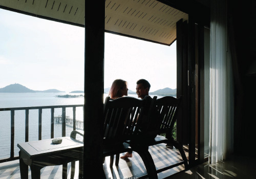 ห้องพัก วิคตอเรีย คลิฟ รีสอร์ท (เกาะสอง)